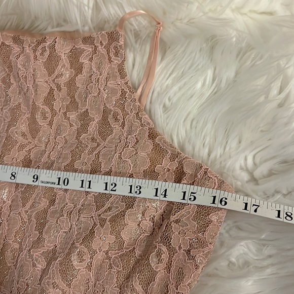 ❌ SOLD 💝 LIVE SHOW 💝BUNDLE ❌Lace All Over Skater Skirt Dress CITY STUDIO Size 13 - Picture 12 of 15